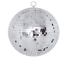 Load image into Gallery viewer, MR DJ MB8 8&quot; mirror ball&lt;br/&gt; 8&quot; mirror ball covered in high quality 1/4-inch mirrored glass and mirror ball motor