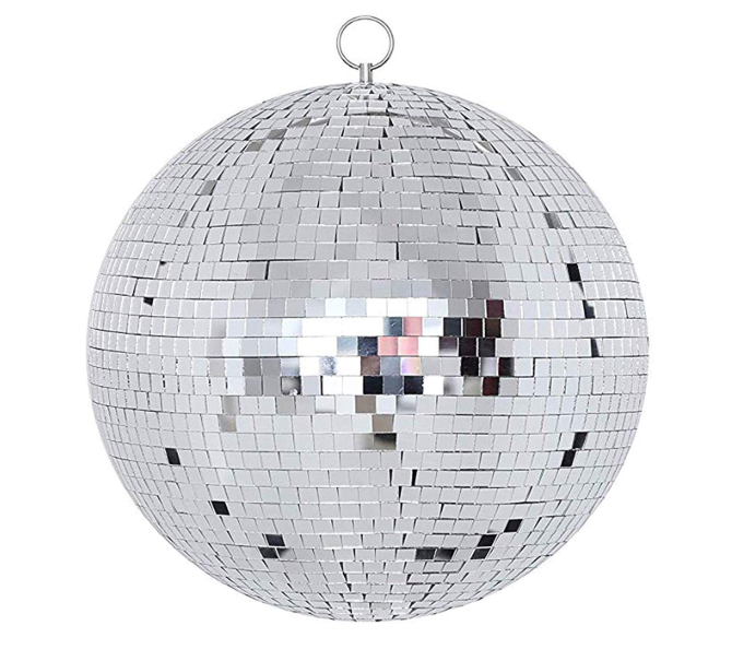 MR DJ MB16 16" mirror ball<br/> 16" mirror ball covered in high quality 1/4-inch mirrored glass and mirror ball motor