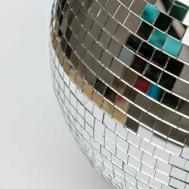 MR DJ MB20 20" mirror ball covered in high quality 1/4-inch mirrored glass + Motor