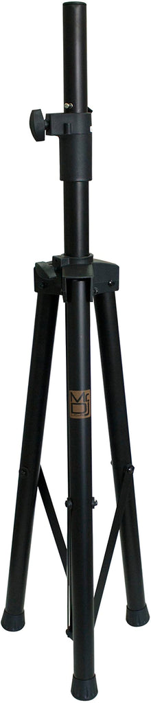 MR DJ SS450B Speaker Stand <br/> Universal Black Heavy Duty Folding Tripod PRO PA DJ Home On Stage Speaker Stand Mount Holder with Mounting Plate