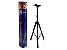 Load image into Gallery viewer, Mr. Dj SS450 Folding Tripod DJ Speaker Stand with Mounting Plate