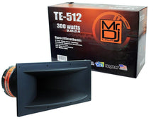 Load image into Gallery viewer, MR DJ TE-512&lt;br/&gt; 5&quot;x12&quot; 300 Watts Piezo Compression Horn Tweeters Driver for PA DJ Speakers